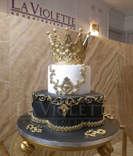 Торт с короной №1135