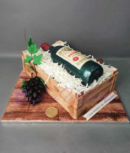 Торт с вином №908