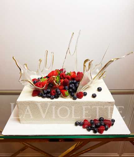 Торт с ягодами №1149
