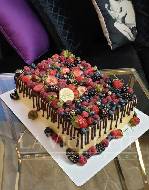 Торт c ягодами №964