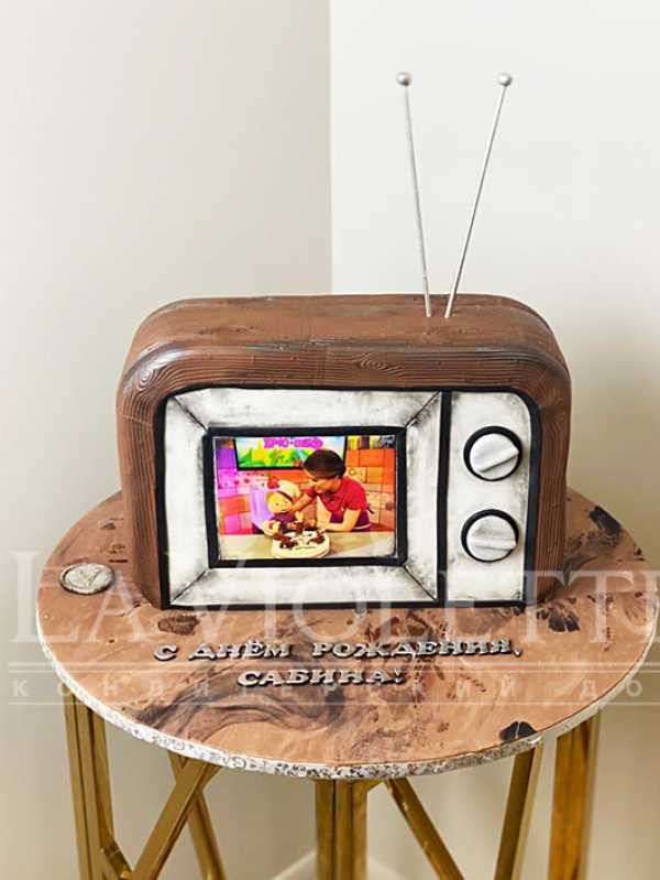 Торт старый телевизор №1267