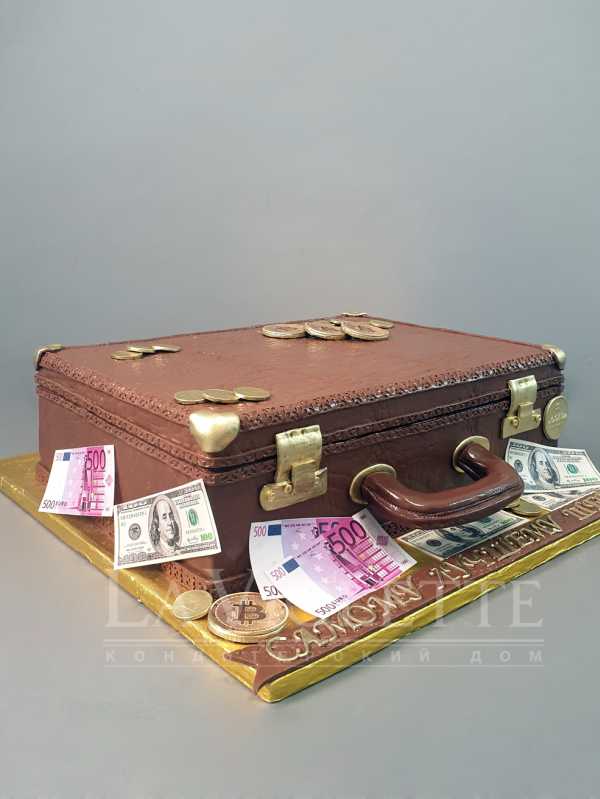 Торт чемодан №1021